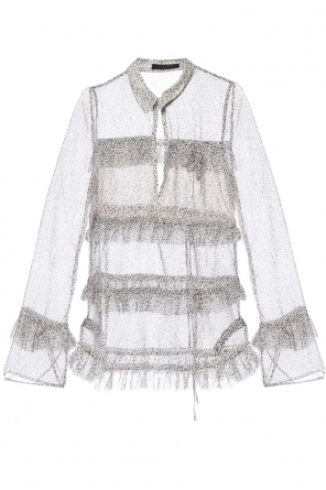 'deirdre' leopard print top, zdjęcie 1 'deirdre' leopard print top od AllSaints